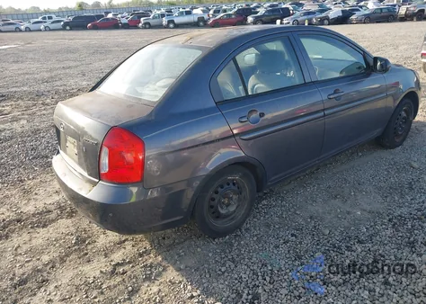 2010 Hyundai Accent Gls z USA, uszkodzony, nr VIN KMHCN4AC0AU419082